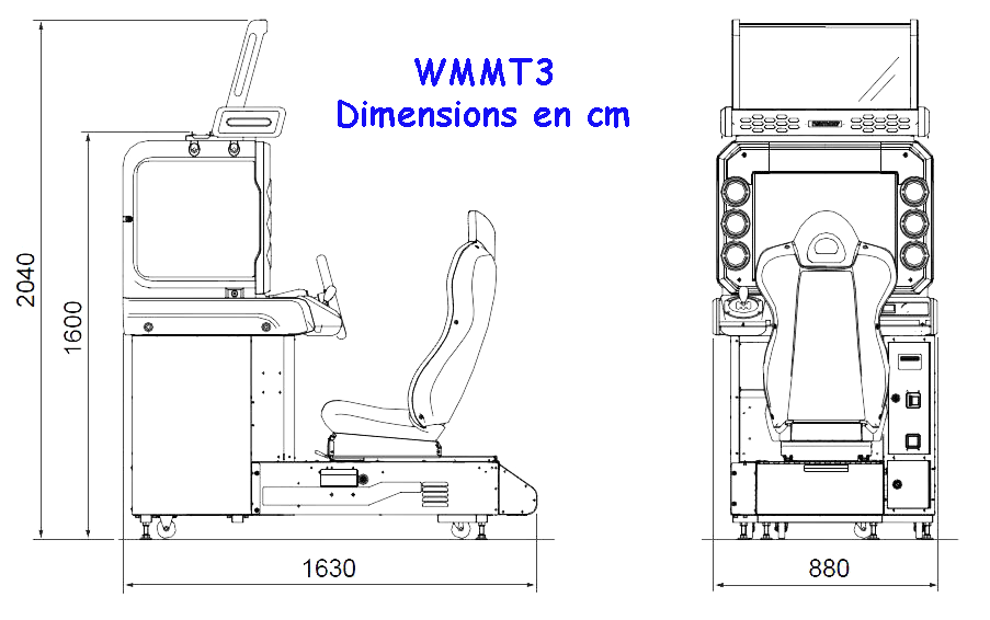 Encombrement WMMT3