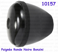 Poignée Ronde Noire Bonzini