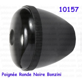 Poignée Ronde Noire Bonzini