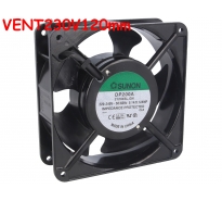 Ventilateur 230Vac, 50/60Hz, 120x120x38mm