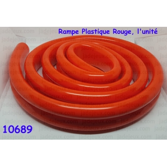 Rampe Plastique Rouge, l'unité