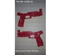 Coques G+D pour Pistolet TCR4 Rouge