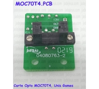 Carte Opto MOC70T4, Unis Games