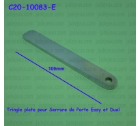 Tringle plate pour Serrure de Porte Easy Dual