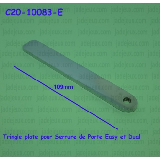 Tringle plate pour Serrure de Porte Easy Dual