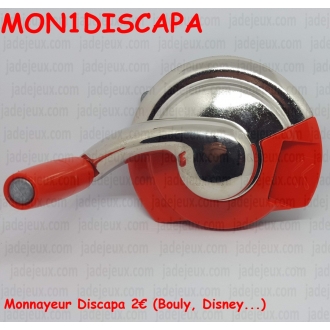 Monnayeur Discapa 2€ (Bouly, Disney...)