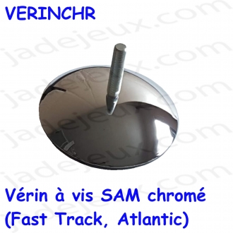 Vérin à vis SAM chromé (Fast Track, Atlantic)