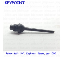 Pointe Soft 1/4", KeyPoint, 26mm,  par 1000