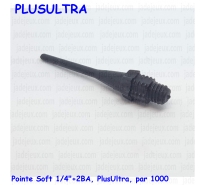 Pointe Soft 1/4"+2BA, PlusUltra, par 1000