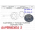 Carte Leds Pot d'Echappement SB, SB2 500-00004-01