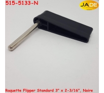 Raquette Flipper Standard 3" x 2-3/16", Noire