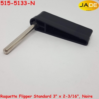 Raquette Flipper Standard 3" x 2-3/16", Noire