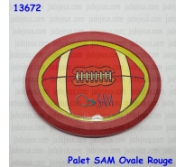 Palet SAM Ovale Rouge