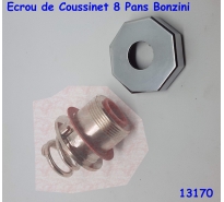 Ecrou de Coussinet 8 Pans Bonzini