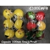 Capsule 100mm EMOJI / FRUIT par 300