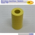 Entretoise caoutchouc tubulaire jaune 7/8''