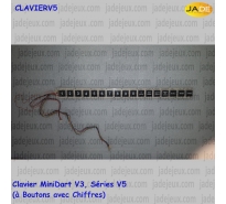 Clavier MiniDart V3, Série V5 (à Boutons, avec Chiffres)