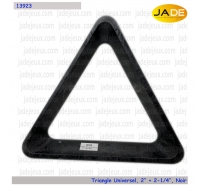 Triangle Universel, 2’’ + 2-1/4’’, Noir