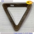 Triangle Universel, 2’’ + 2-1/4’’, Marron