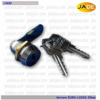 Serrure EURO-LOCKS 20mm (WIK, PG, ...)