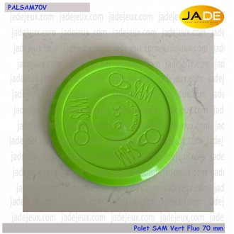 Palet SAM 70mm Vert Fluo