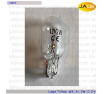 Lampe T10mm, WB,12v, 2W, 0,17A