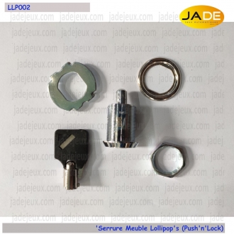 Serrure Meuble Lollipop's (Push'n'Lock) 888 Serrure Meuble Lollipop's (Push'n'Lock) 888